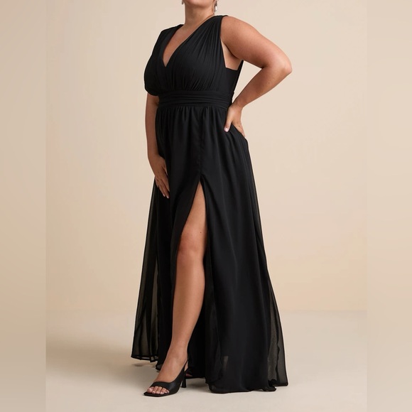 Lulus Dresses & Skirts - Elegant Black Evening Gown